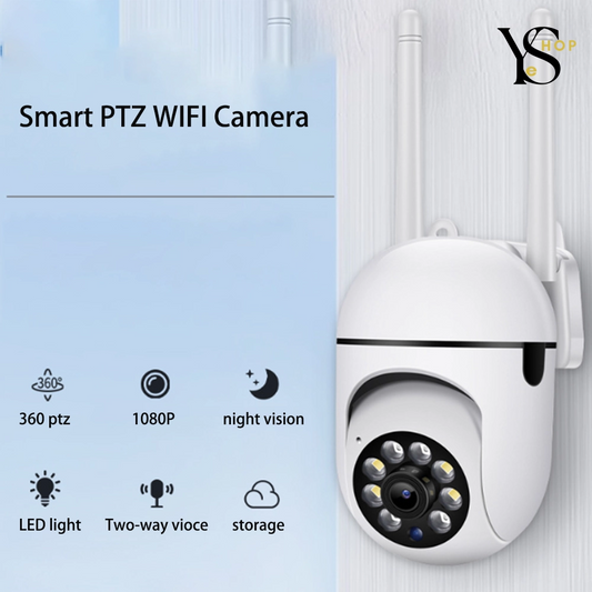 Enhance Your Security with the 360° Wifi IP Camera – Trendy Model with Night Vision and 1 Million Pixels for Indoor/Outdoor Protection | YeuroShop