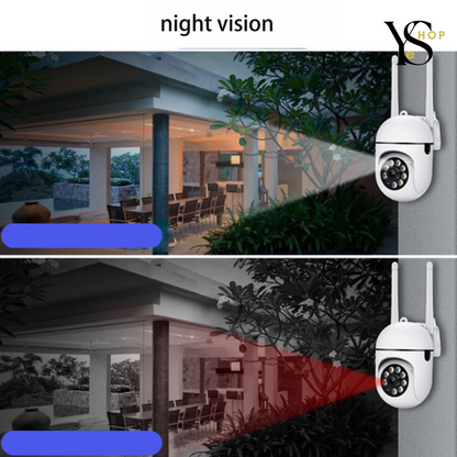 Enhance Your Security with the 360° Wifi IP Camera – Trendy Model with Night Vision and 1 Million Pixels for Indoor/Outdoor Protection | YeuroShop