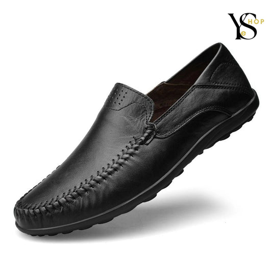 Discover Italian Luxury with our Genuine Leather Loafers - Elegant Slip-On Shoes for Every Occasion | YeuroShop