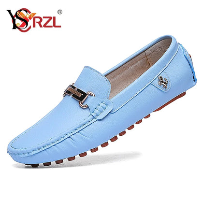 Step into Comfort with Handmade PU Leather Men's Loafers - Stylish and Luxurious Slip-on Moccasins for Every Casual Occasion | YeuroShop