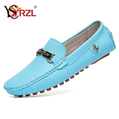 Step into Comfort with Handmade PU Leather Men's Loafers - Stylish and Luxurious Slip-on Moccasins for Every Casual Occasion | YeuroShop