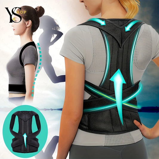 Take Care of Your Back with Our Posture Corrector – Shoulder Support and Waist Alignment for a Flawless Silhouette | YeuroShop