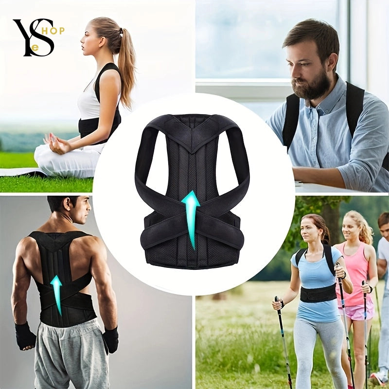 Take Care of Your Back with Our Posture Corrector – Shoulder Support and Waist Alignment for a Flawless Silhouette | YeuroShop