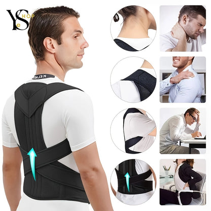 Take Care of Your Back with Our Posture Corrector – Shoulder Support and Waist Alignment for a Flawless Silhouette | YeuroShop