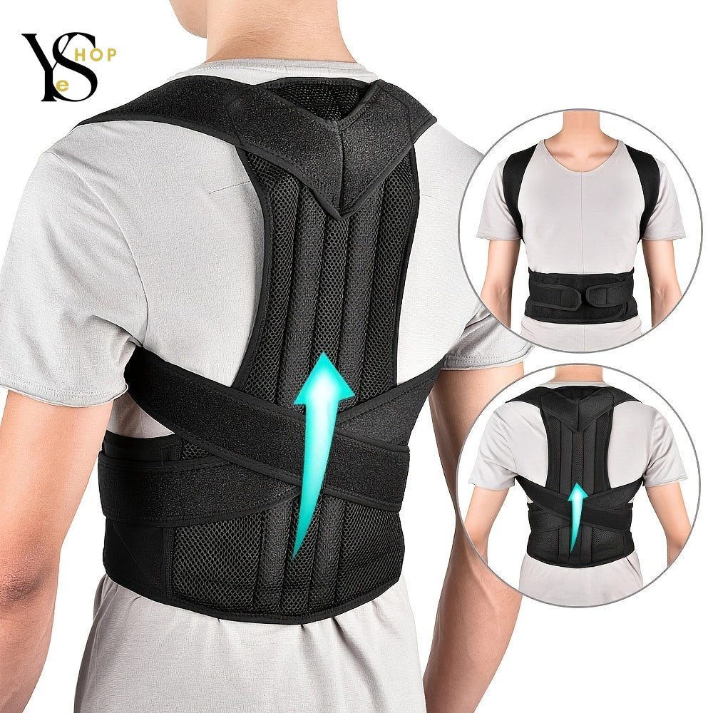 Take Care of Your Back with Our Posture Corrector – Shoulder Support and Waist Alignment for a Flawless Silhouette | YeuroShop