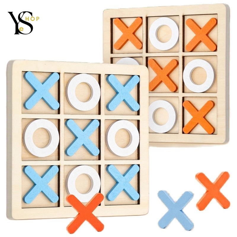 Boost your child’s cognitive skills with this trendy Montessori wooden mini chess game – an interactive brain-training puzzle and early educational toy | YeuroShop