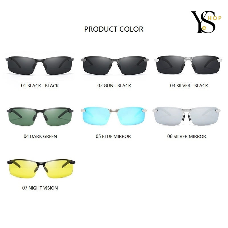 Stand out with our Classic Luxury Polarized Sunglasses – Vintage UV400 Shades for Men & Women | YeuroShop