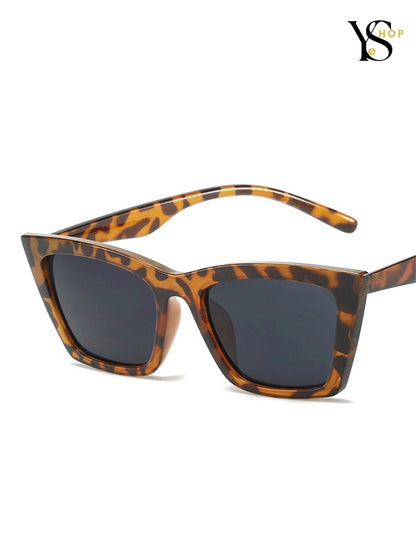 Adopt the Established Style with Our Cat Eye Sunglasses – Small Square Frame Retro Fashion Shades for Women