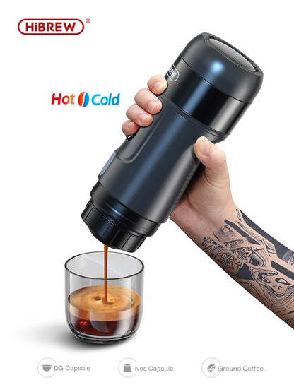 Portable Coffee Machine for Car & Home – DC12V Espresso Maker, Compatible with Nespresso Dolce Pods & Coffee Powder | YeuroShop