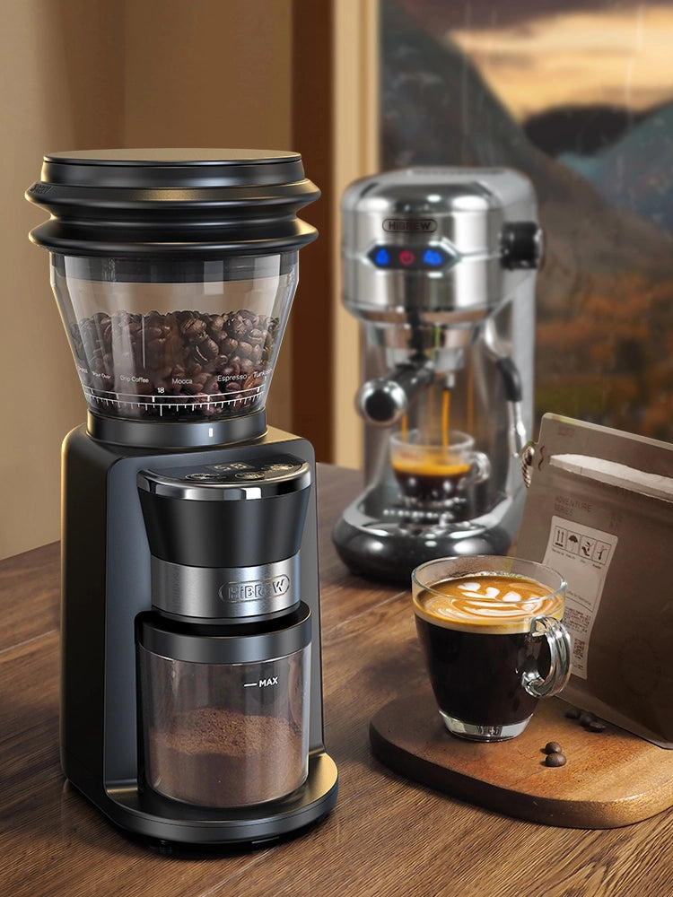 Automatic Electric Burr Coffee Grinder with 34 Settings | YeuroShop