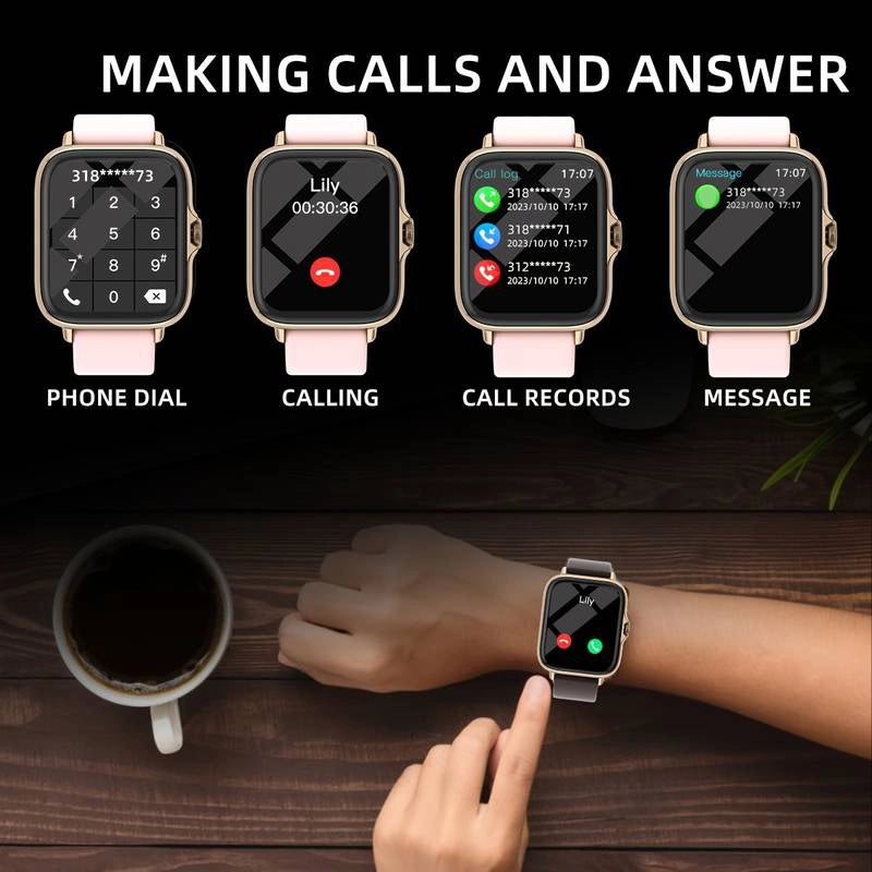 Smart Watch with Wireless Calling, Multi-Sport Modes, and Reminders | YeuroShop