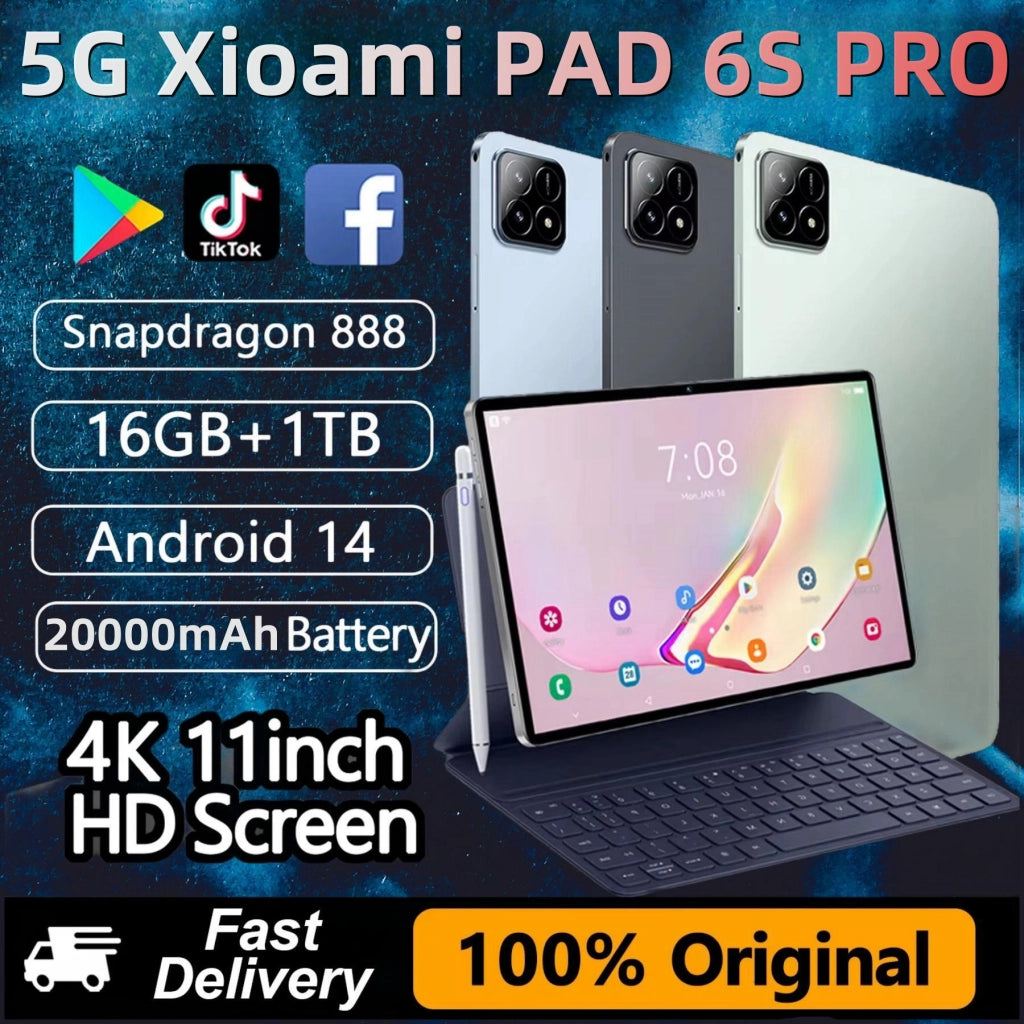 Global Version Original Xiaomi Pad 6S Pro Tablet 11 Inch HD 4K | YeuroShop