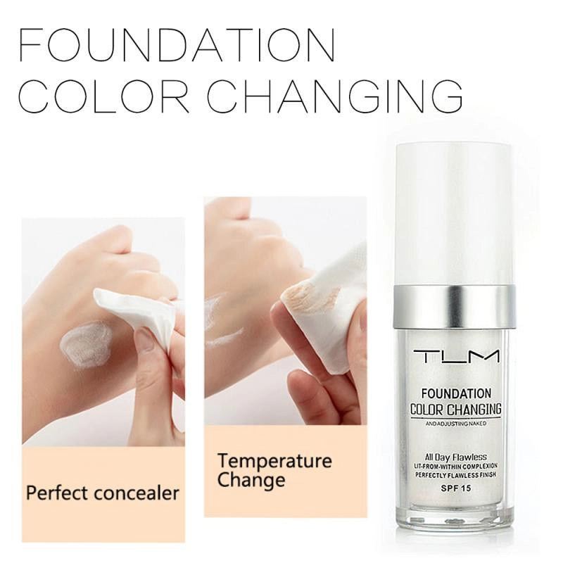 Magic Color Changing Foundation Liquid | YeuroShop