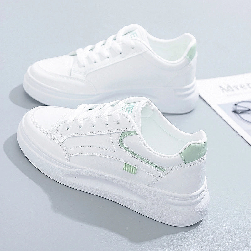 Women's High Sole Sneakers – Trendy & Breathable Platform Shoes | YeuroShop