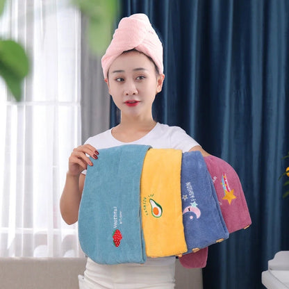 Magic Microfiber Quick Drying Hair Towel – Soft Turban Cap for Women | YeuroShop