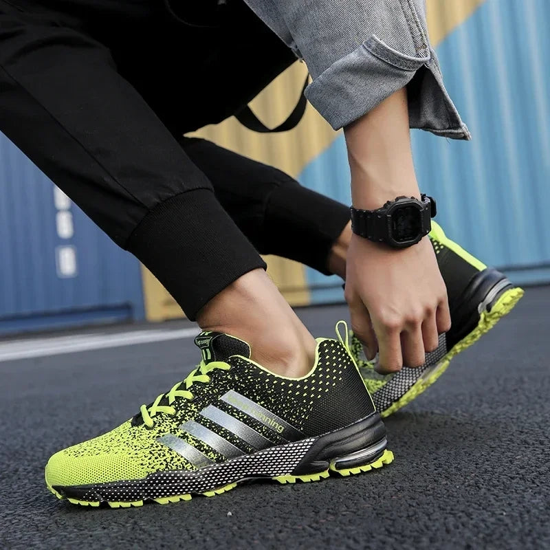 Men's Trendy Sneakers - Athletic and Casual Breathable Shoes for Running and Walking | YeuroShop