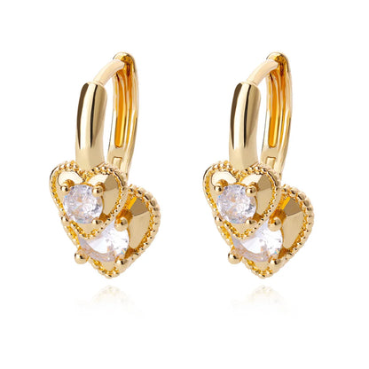 Trendy Dazzling Zirconia Earrings - Perfect for Any Occasion | YeuroShop