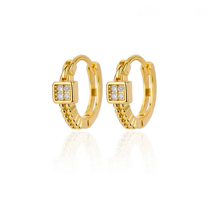 Trendy Dazzling Zirconia Earrings - Perfect for Any Occasion | YeuroShop