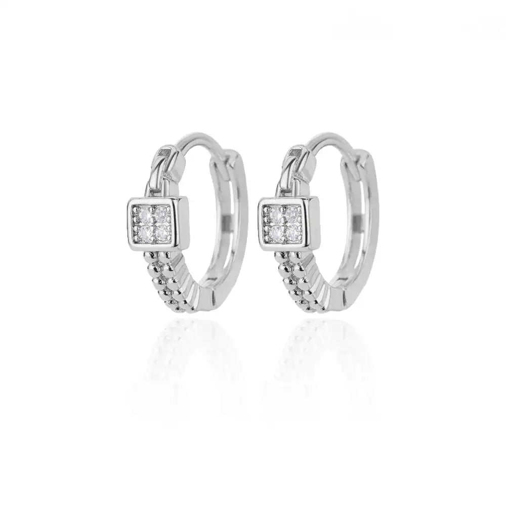 Trendy Dazzling Zirconia Earrings - Perfect for Any Occasion | YeuroShop